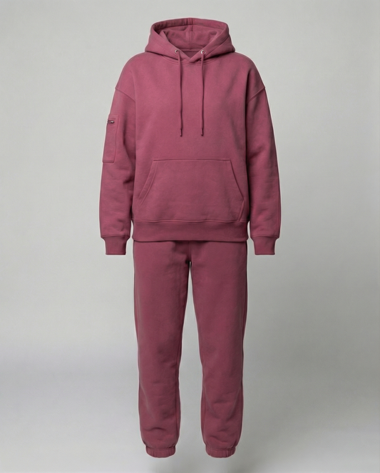 Women's Fleece Hoodie Jogger Set