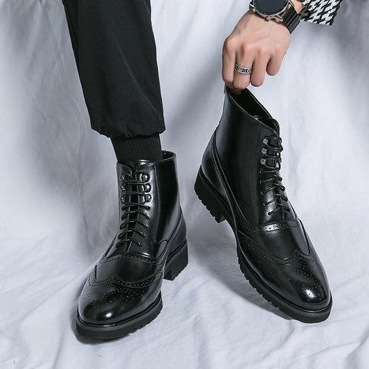 Men's Brogue Ankle Boots