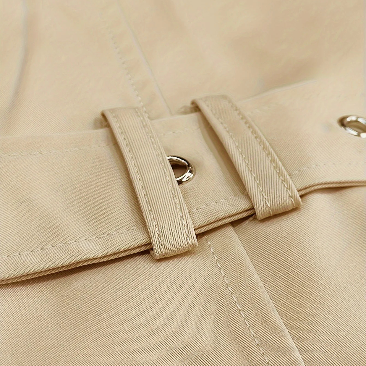 Men's Double Breasted Trench Coat