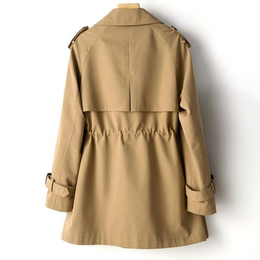 Women's Notch Lapel Trench Coat