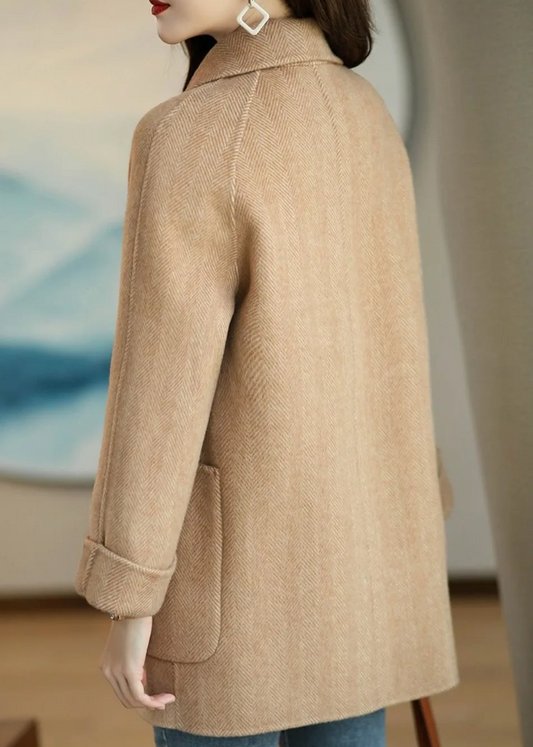 Women's Oversized Trench Coat in Camel