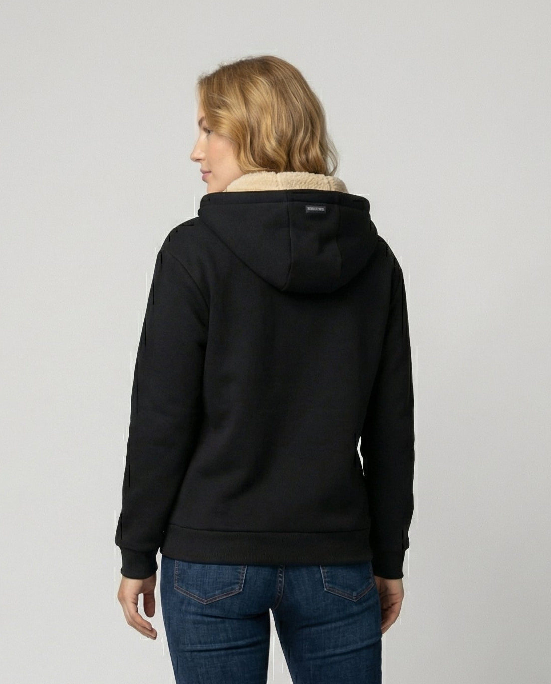 Women's Sherpa Lined Fleece Hoodie