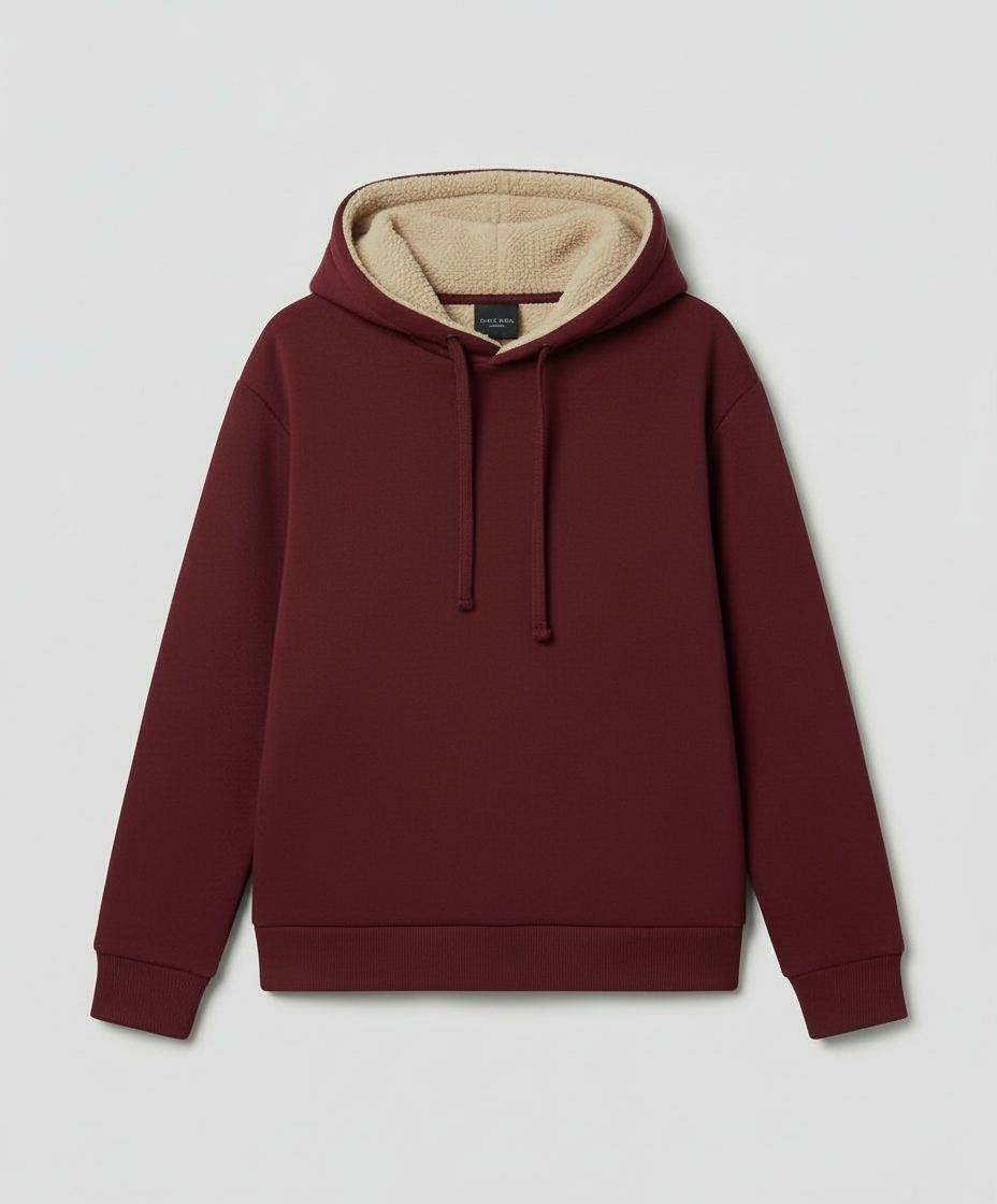 Women's Sherpa Lined Fleece Hoodie