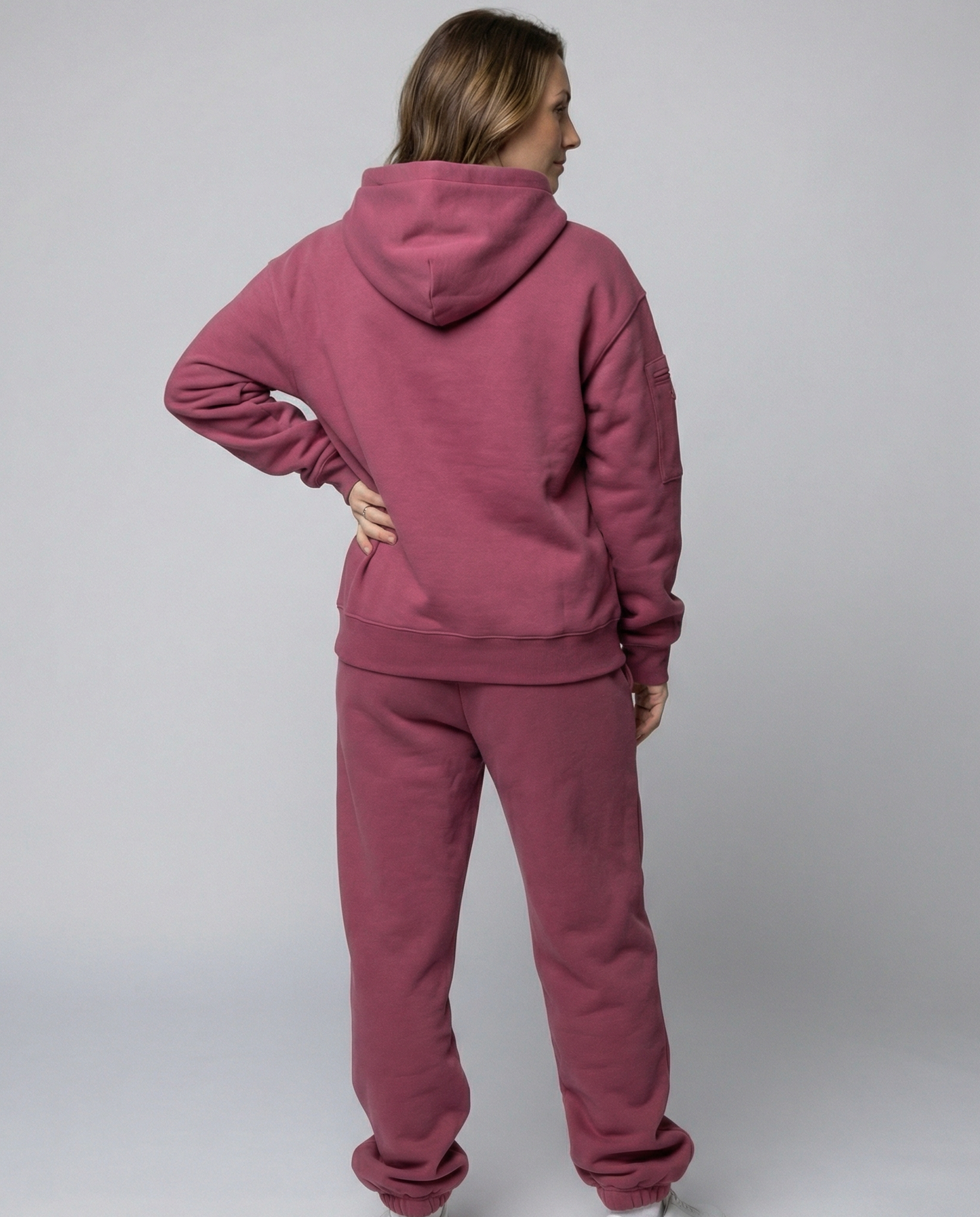 Women's Fleece Hoodie Jogger Set