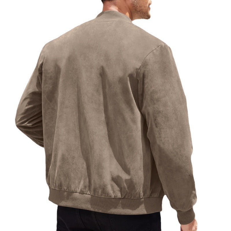 Men's Velour Zip Vest