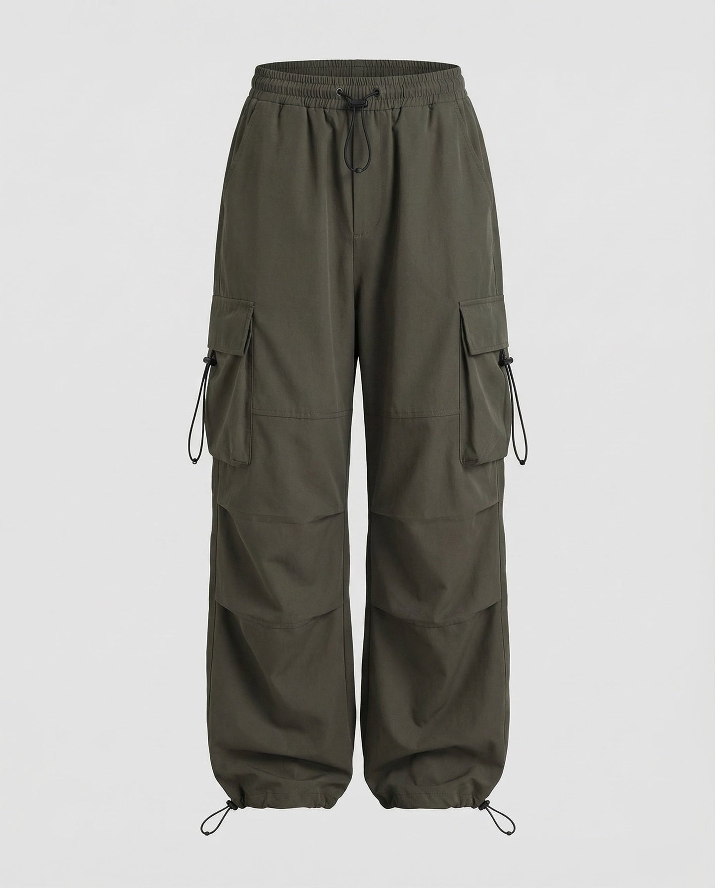 Utility Cargo Pants for women, detail view.