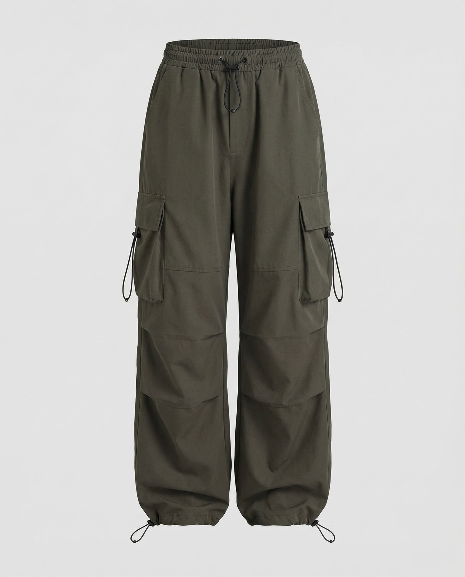 Utility Cargo Pants for women, detail view.