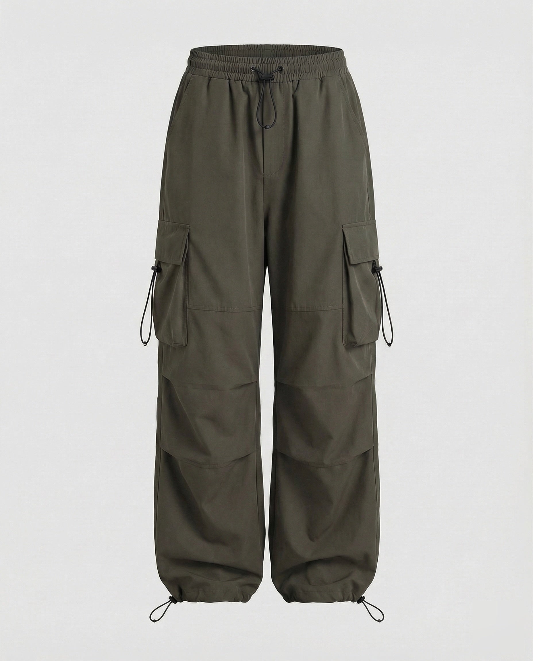 Utility Cargo Pants for women, detail view.