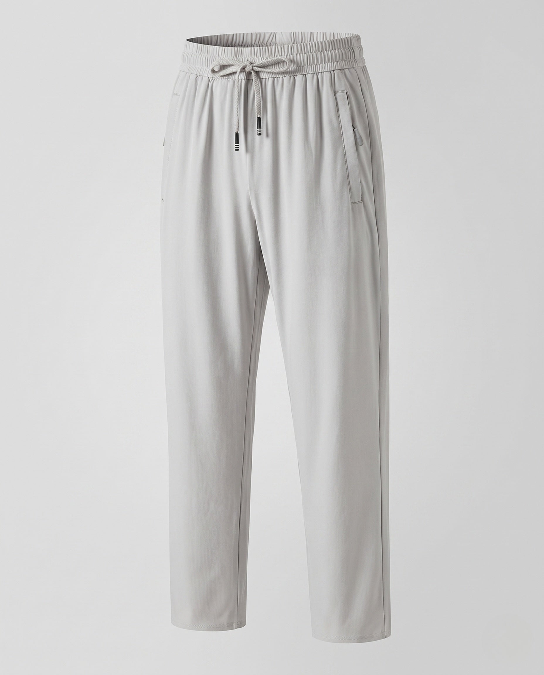 Gray casual lounge pants for women.