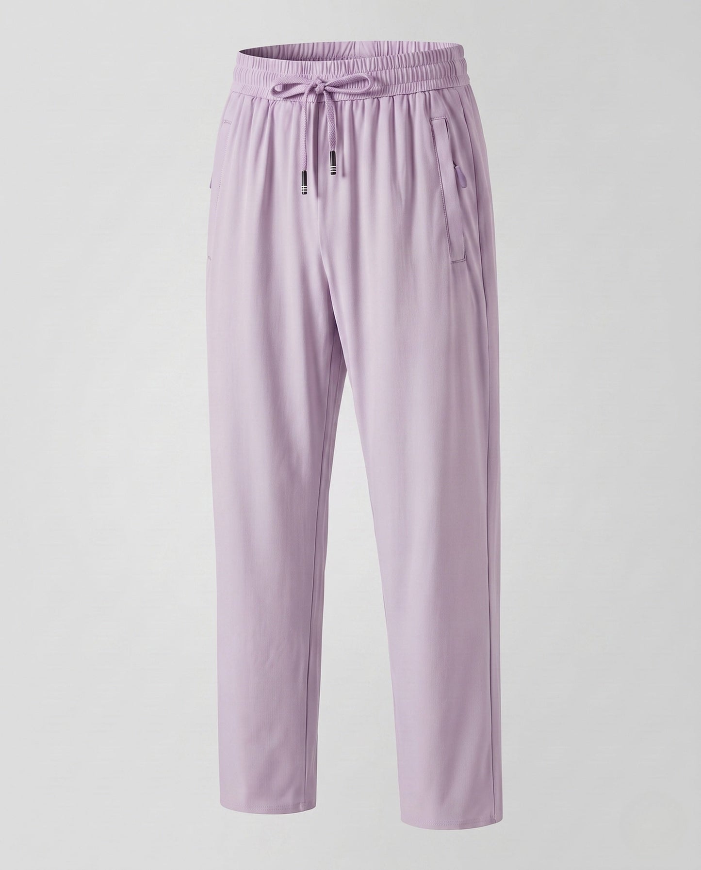 Lilac casual lounge pants for women.
