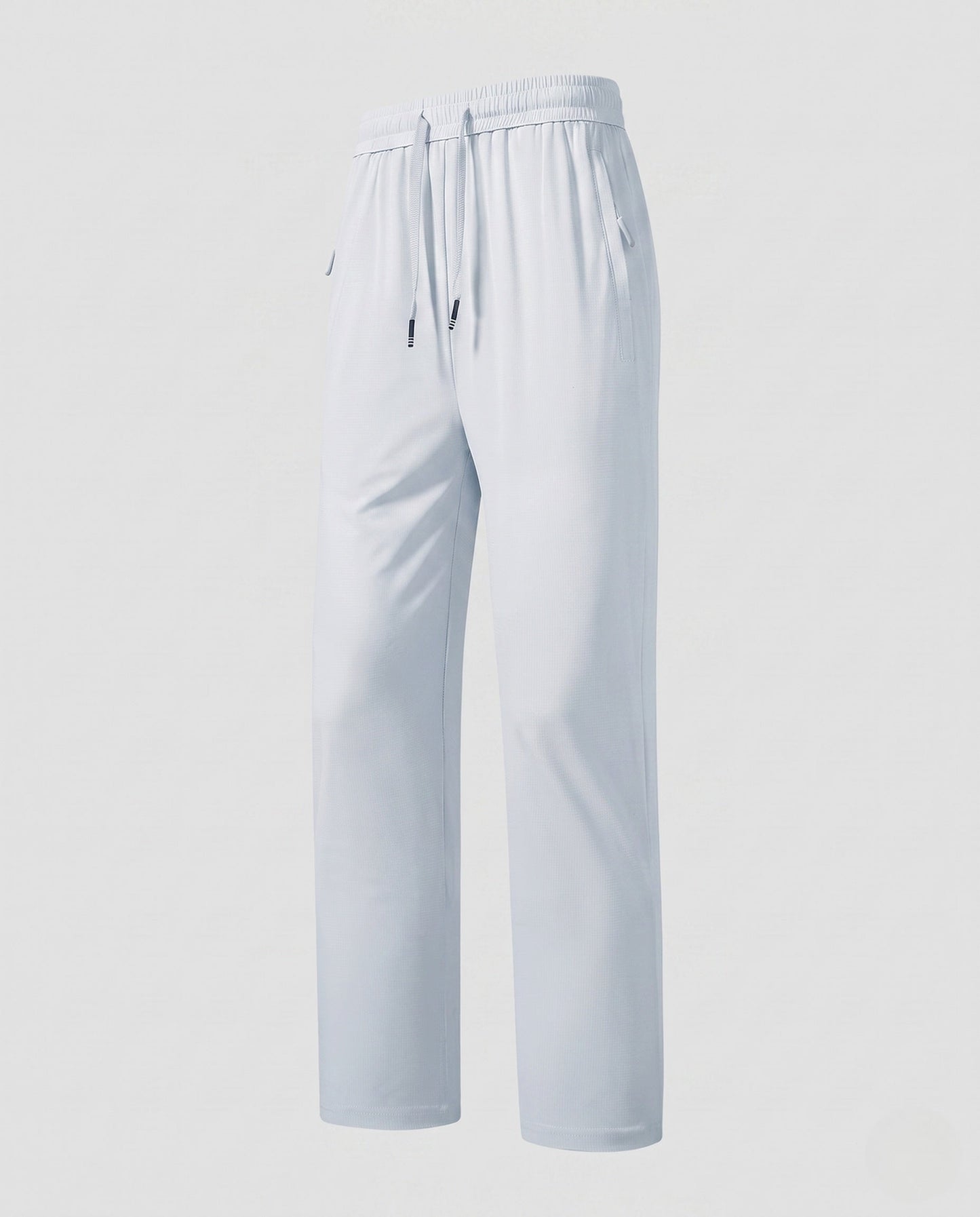 Pale Blue comfort jogger pants for women.