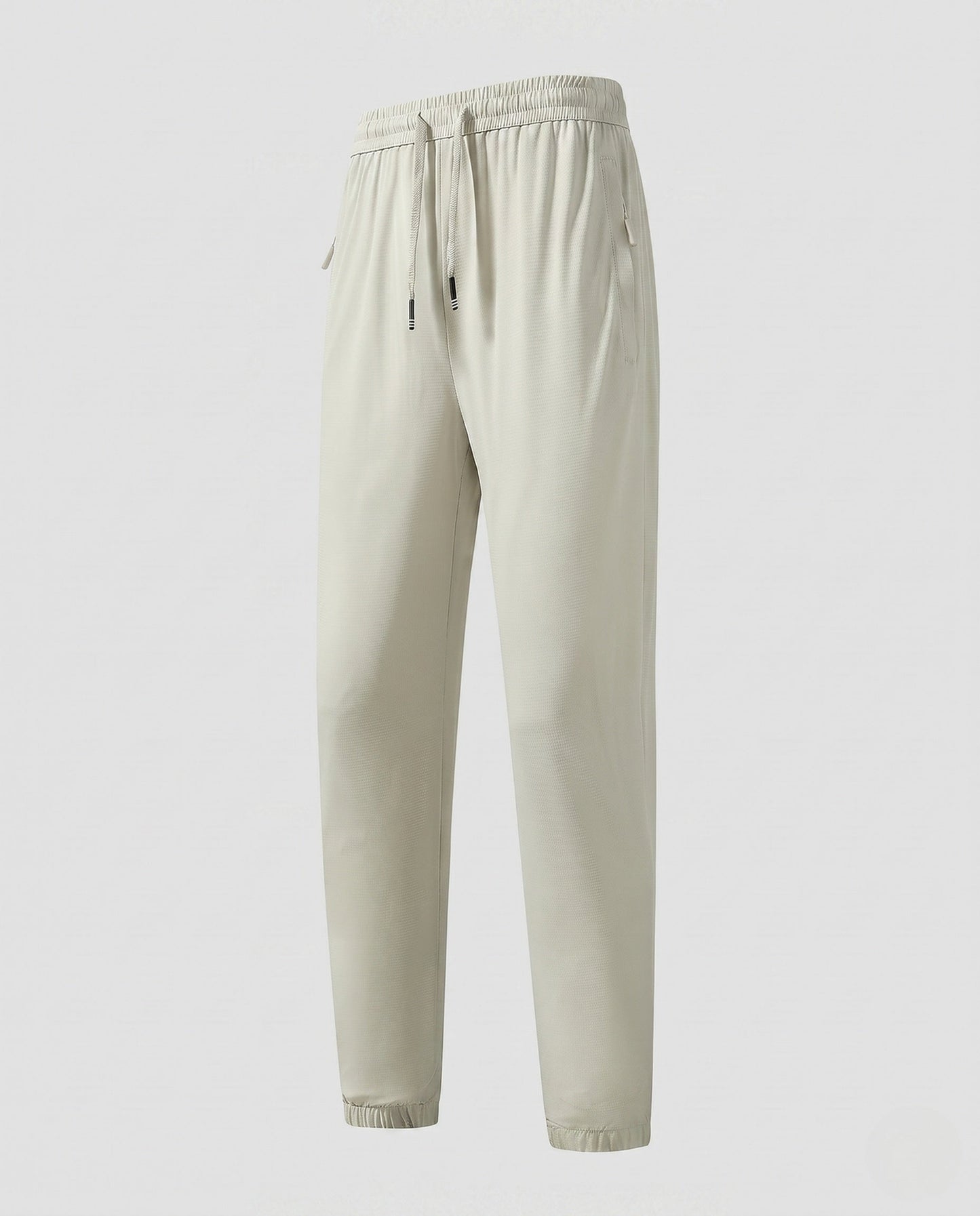 Sage Gray comfort jogger pants for women.