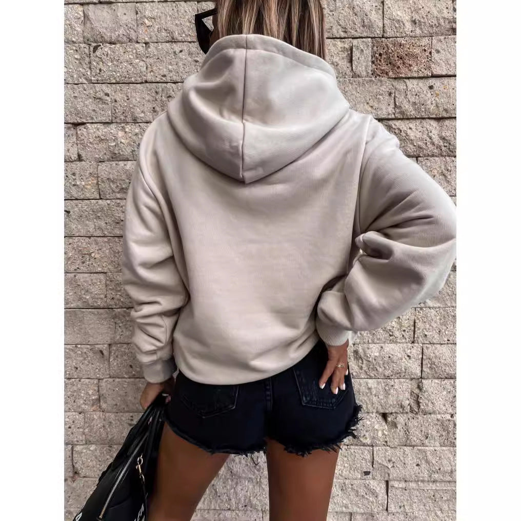 Women's Oversized Fleece Pullover Hoodie