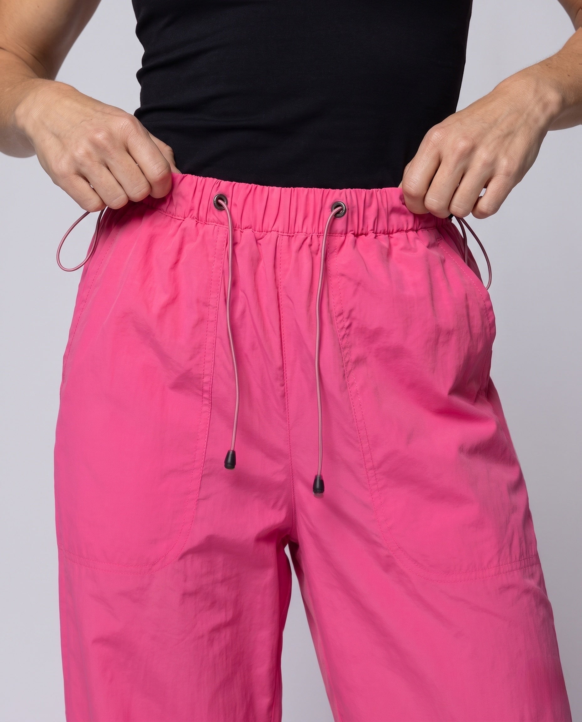 Wide Leg Lounge Pants for women, detail view.