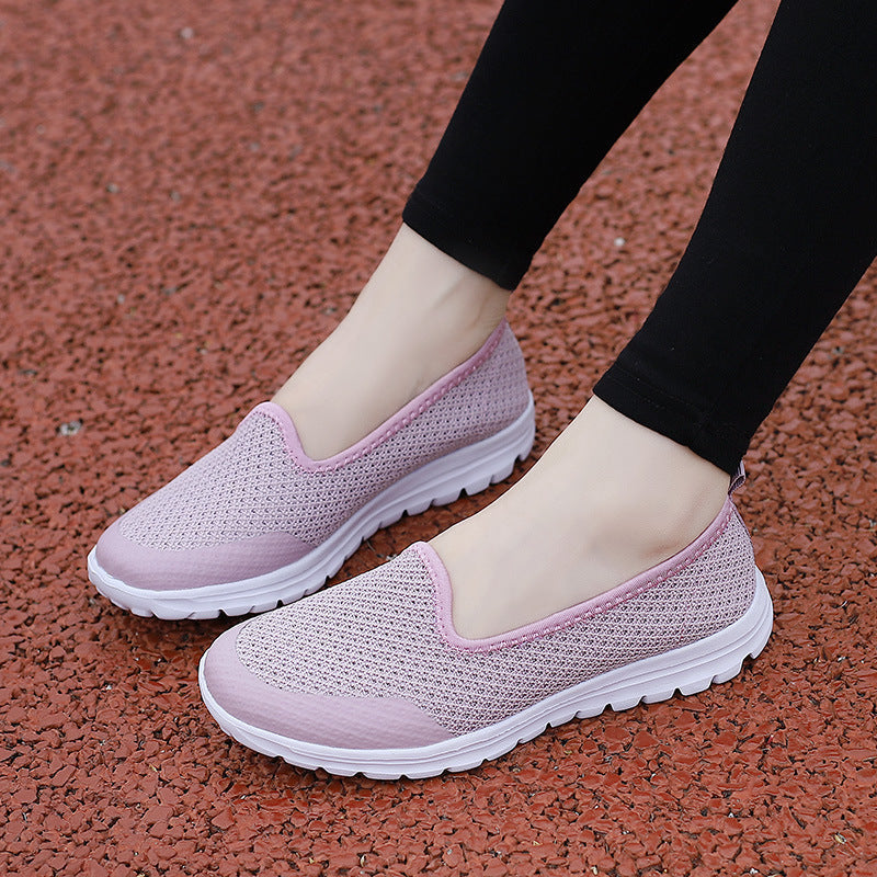 Elastic mesh slides