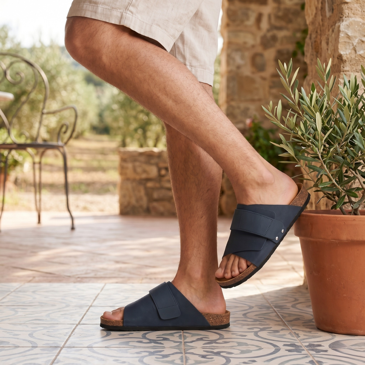 Men's slides
