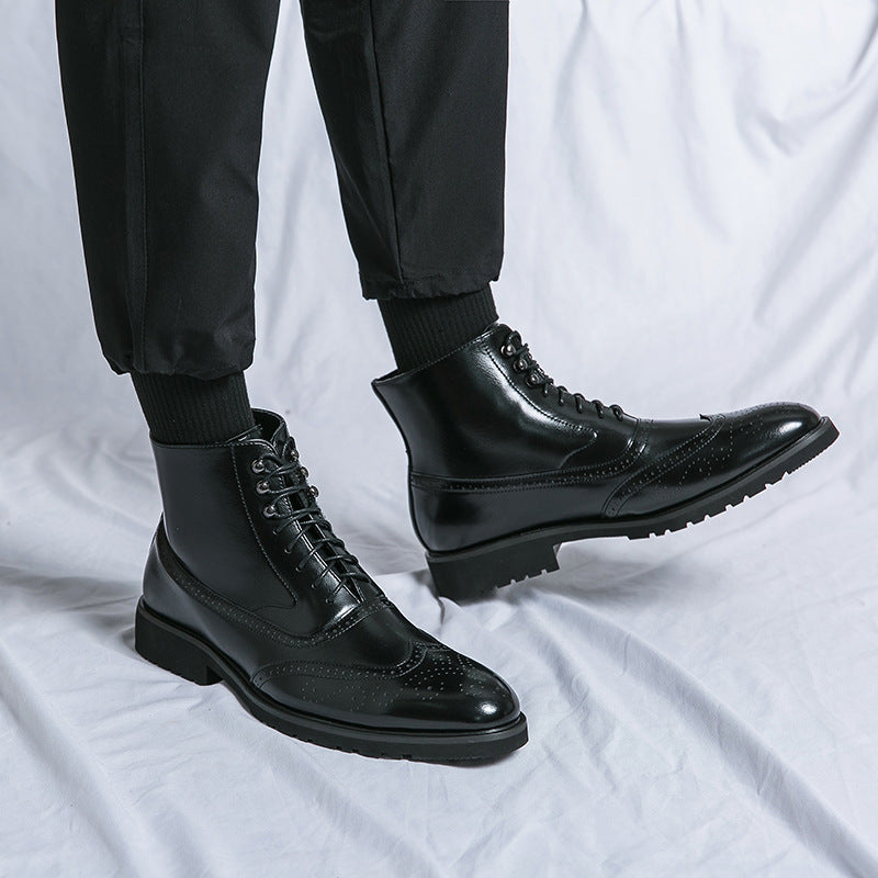 Men's Brogue Ankle Boots