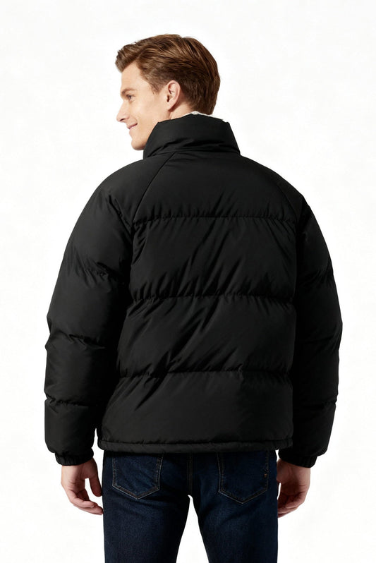 Men's Fleece Lined Puffer Jacket
