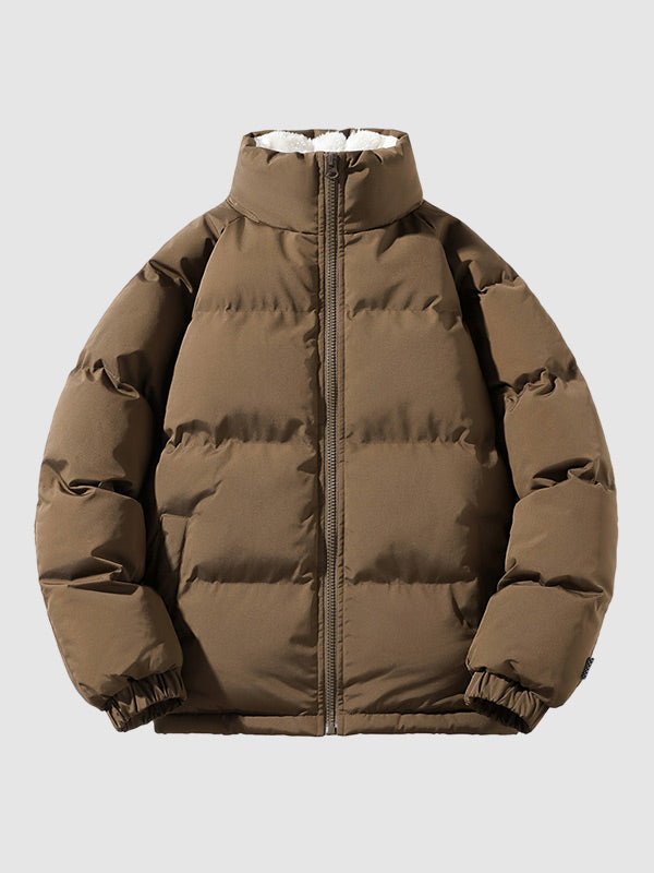 Men's Fleece Lined Puffer Jacket