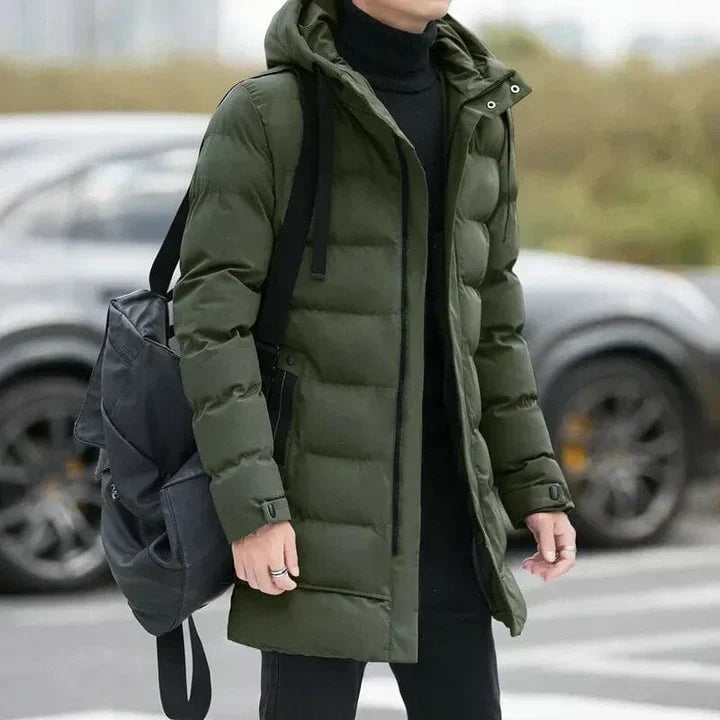 Men's Mid Length Puffer Jacket