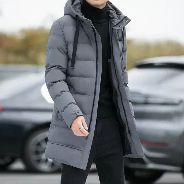Men's Mid Length Puffer Jacket