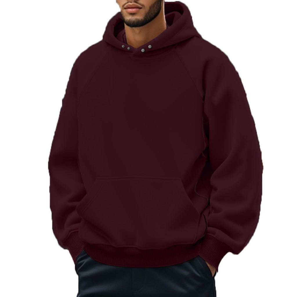 Men's Raglan Sleeve Hoodie