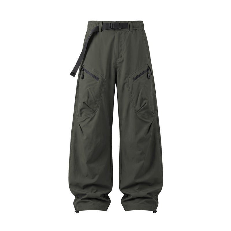 Men's Ripstop Cargo Pants in Olive Green
