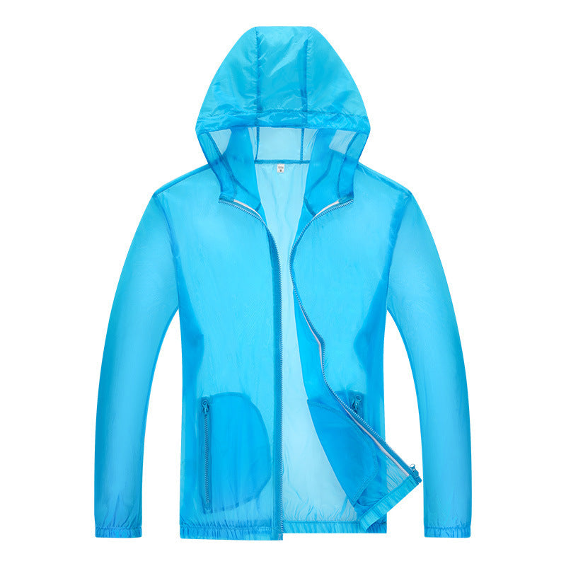 Men's Ultralight Rain Jacket in Blue