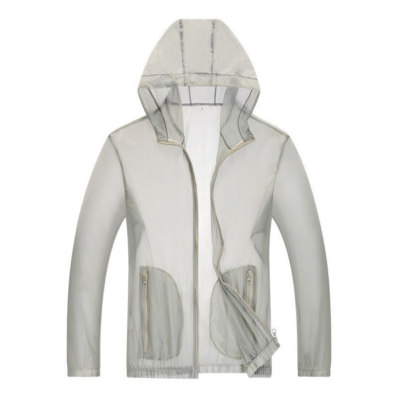 Men's Ultralight Rain Jacket in Gray