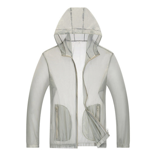 Men's Ultralight Rain Jacket in Gray