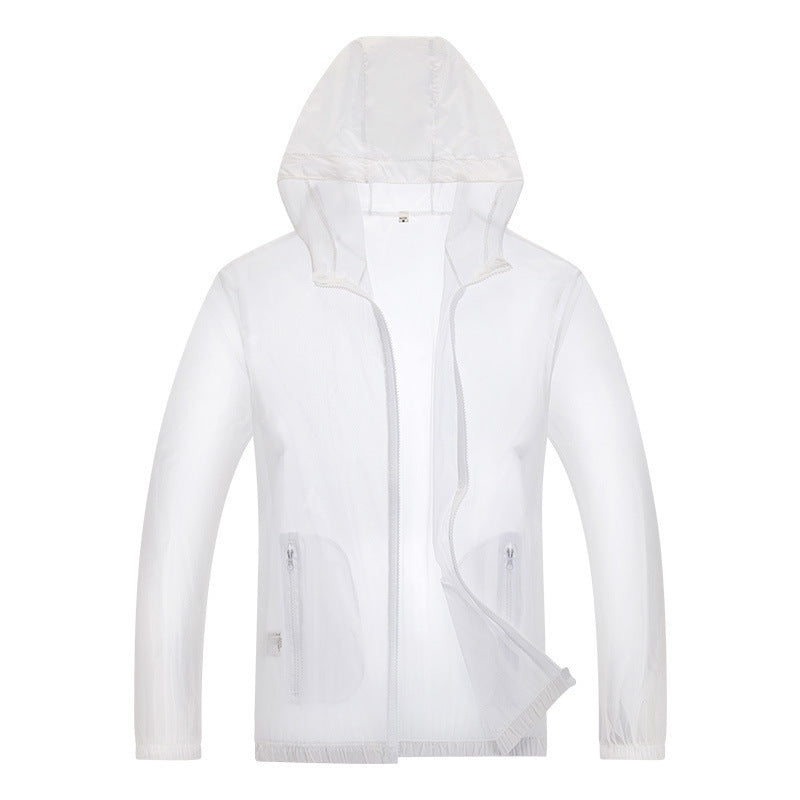 Men's Ultralight Rain Jacket in White