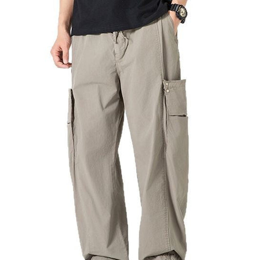 Men's Wide Leg Cargo Pants