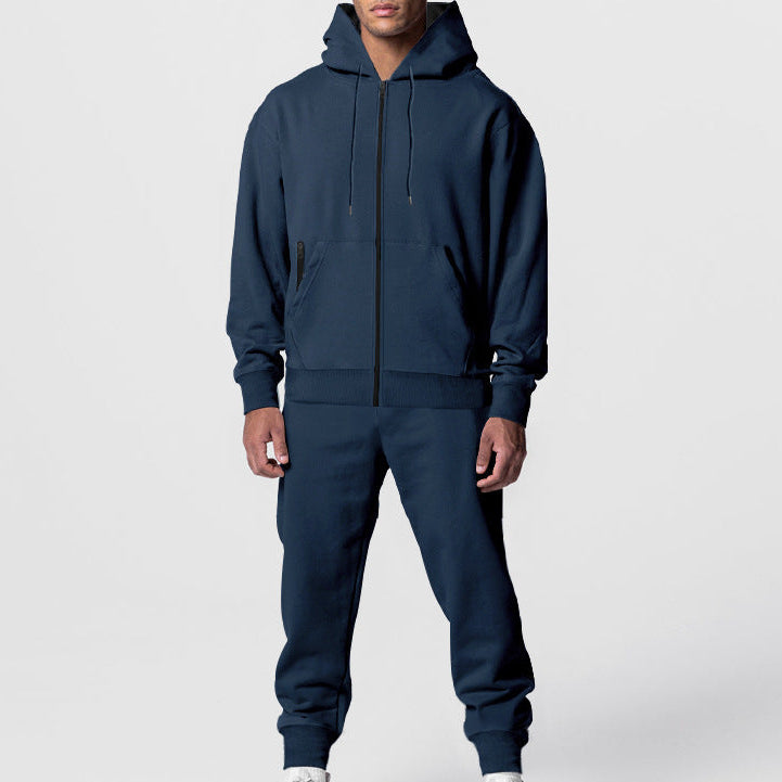 Men's Zip Hoodie & Joggers Set