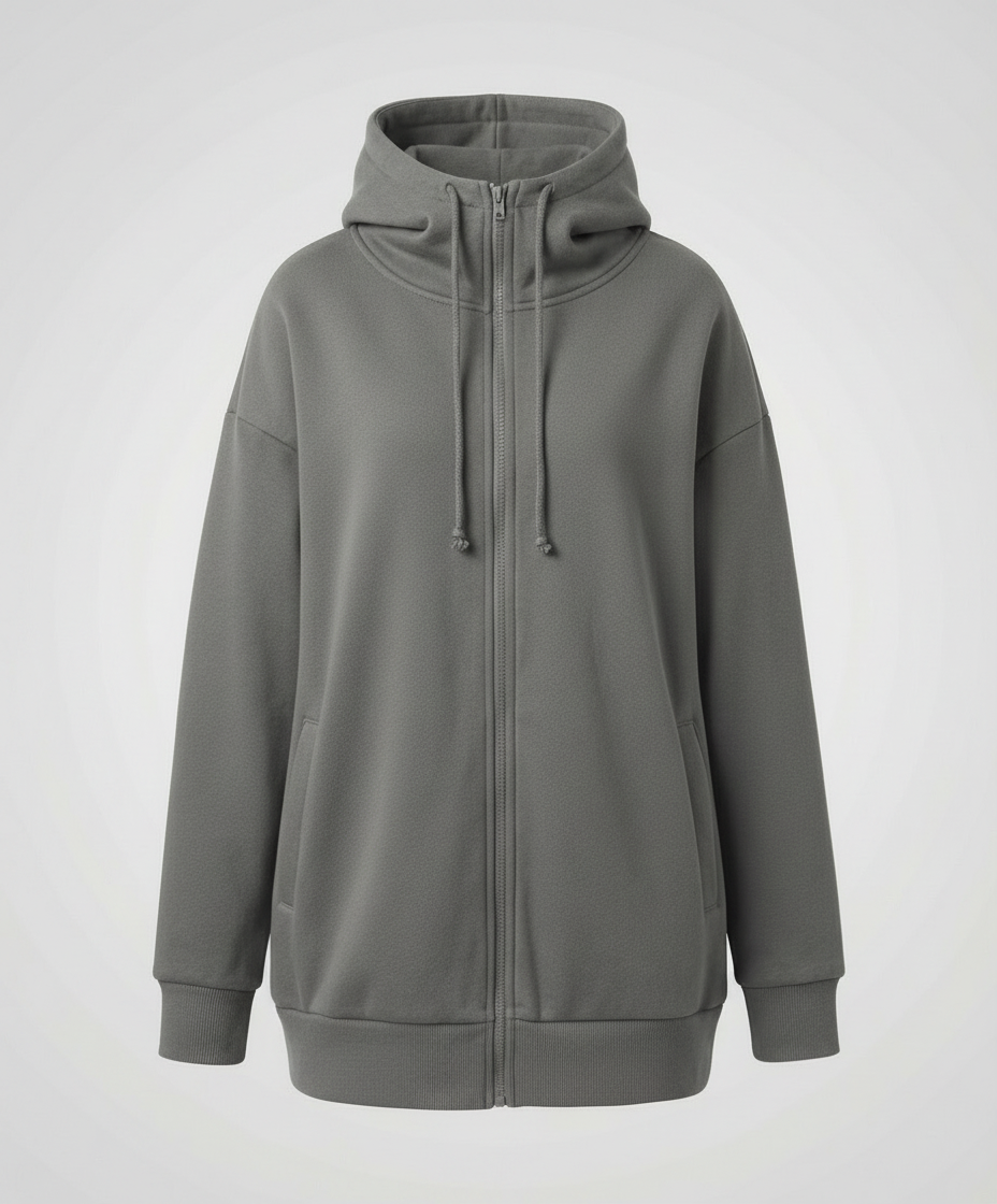 Women's Cozy Fleece Zip Up Hoodie