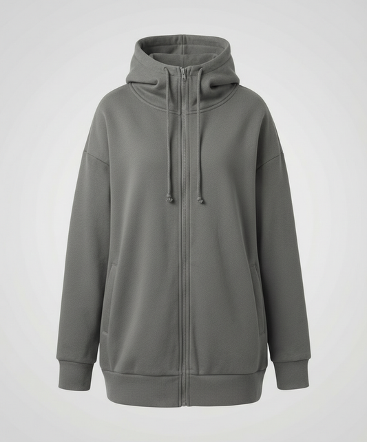 Women's Cozy Fleece Zip Up Hoodie