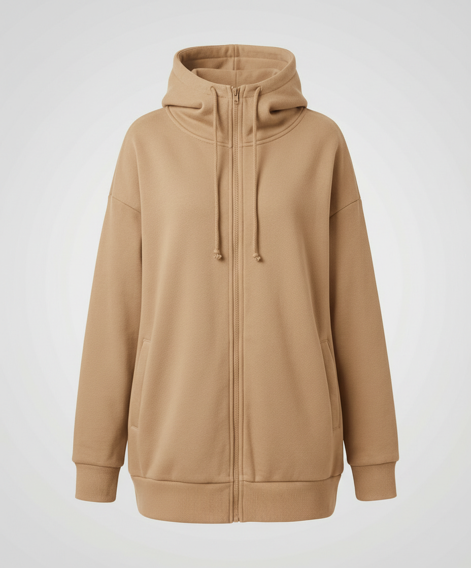 Women's Cozy Fleece Zip Up Hoodie