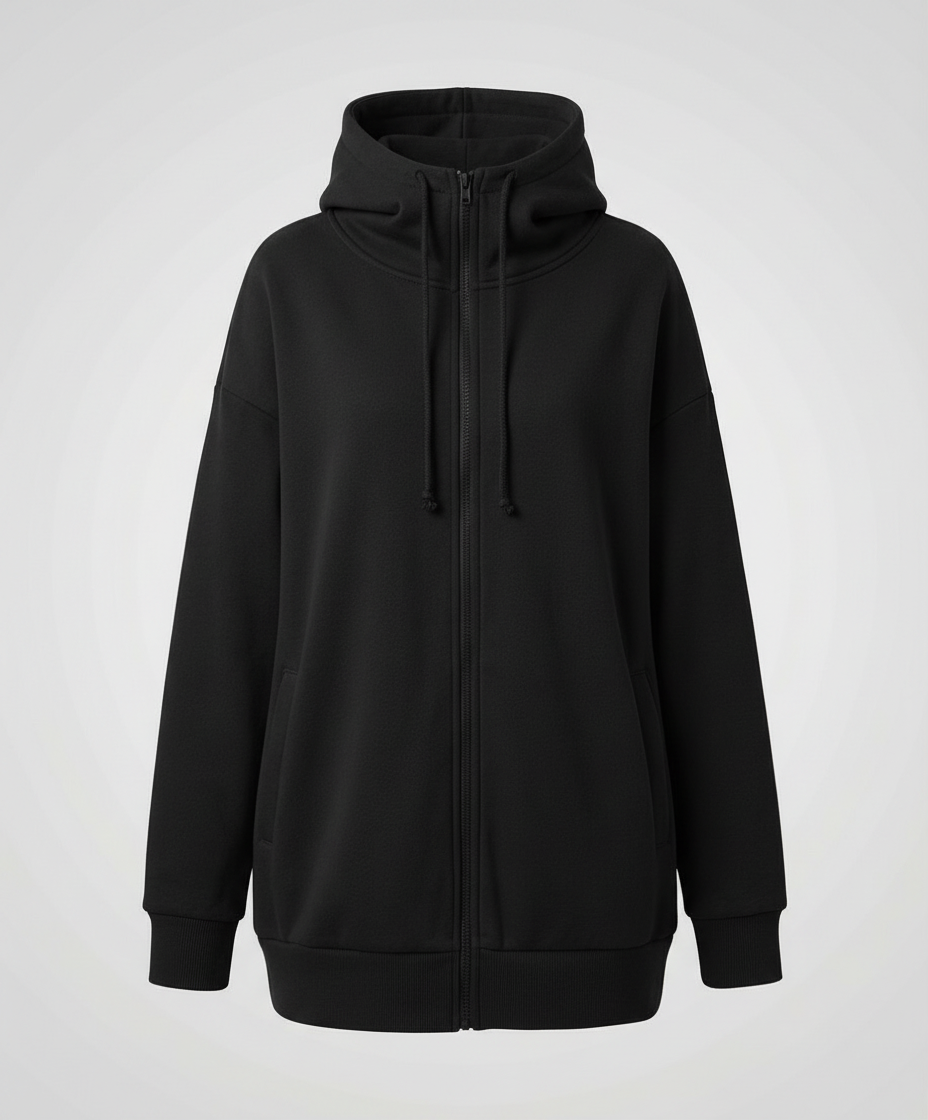 Women's Cozy Fleece Zip Up Hoodie