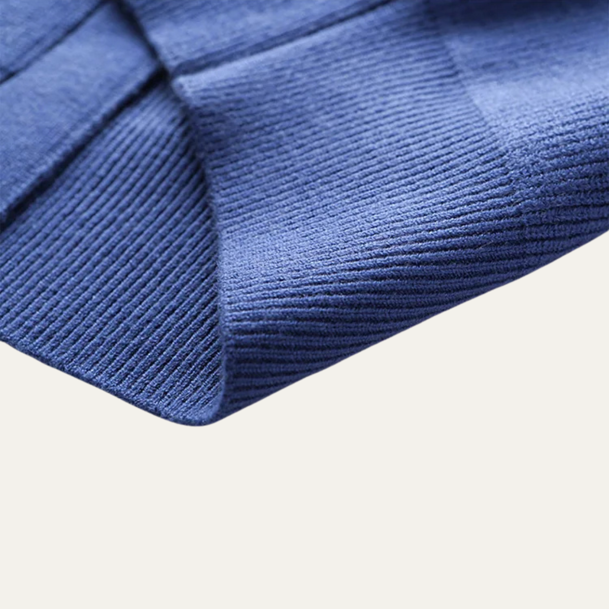 Button Front Sweater Vest for men, detail view.