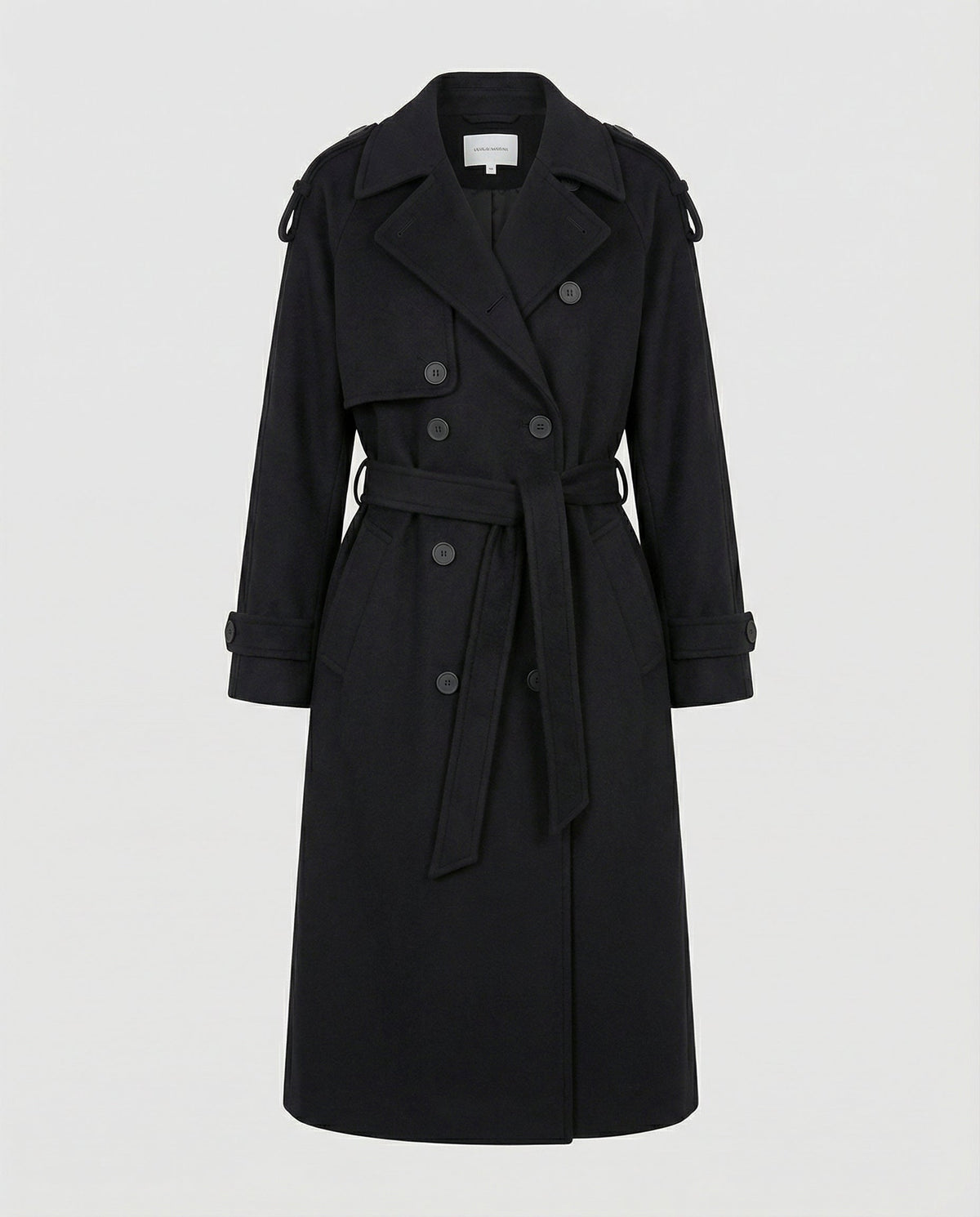Women's Belted Double Breasted Winter Jacket