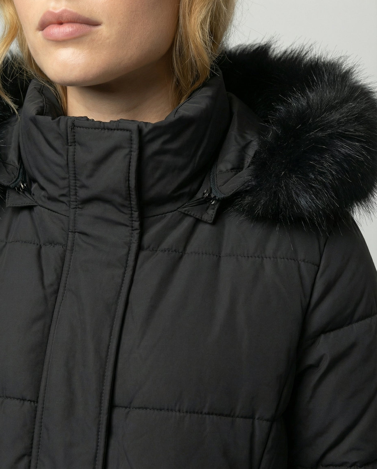 Women's Belted Maxi Puffer Winter Jacket