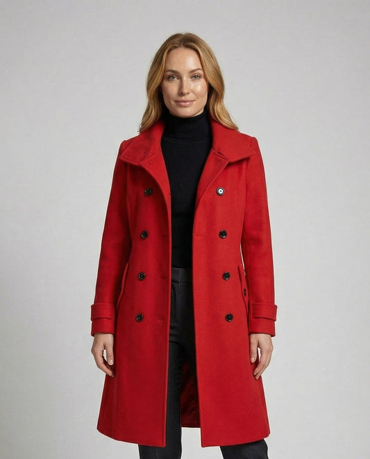 Women's Brushed Trench Coat