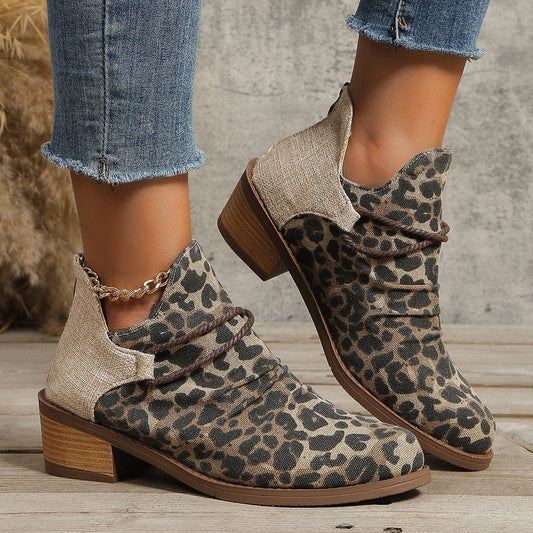 Women's Canvas Ankle Boots