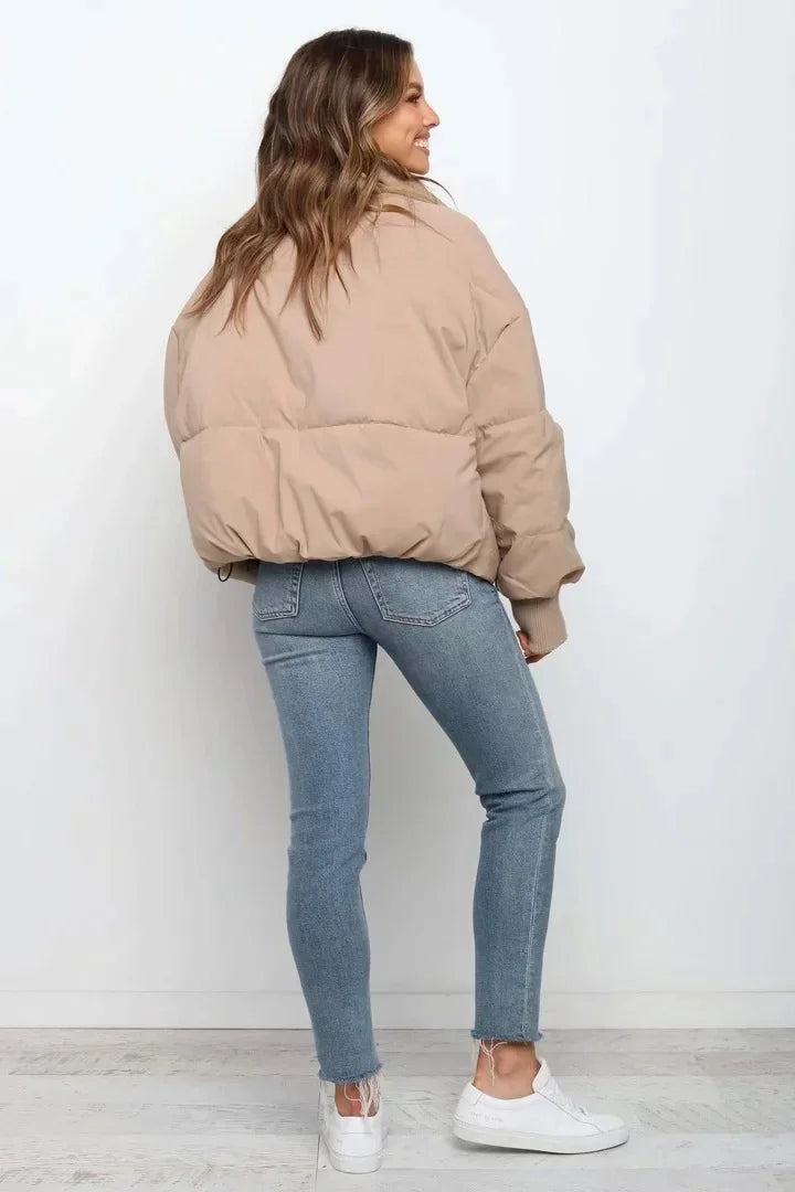 Women's Cropped Puffer Jacket