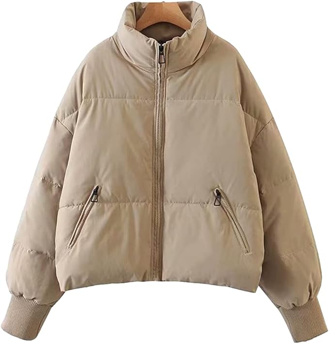 Women's Cropped Puffer Jacket