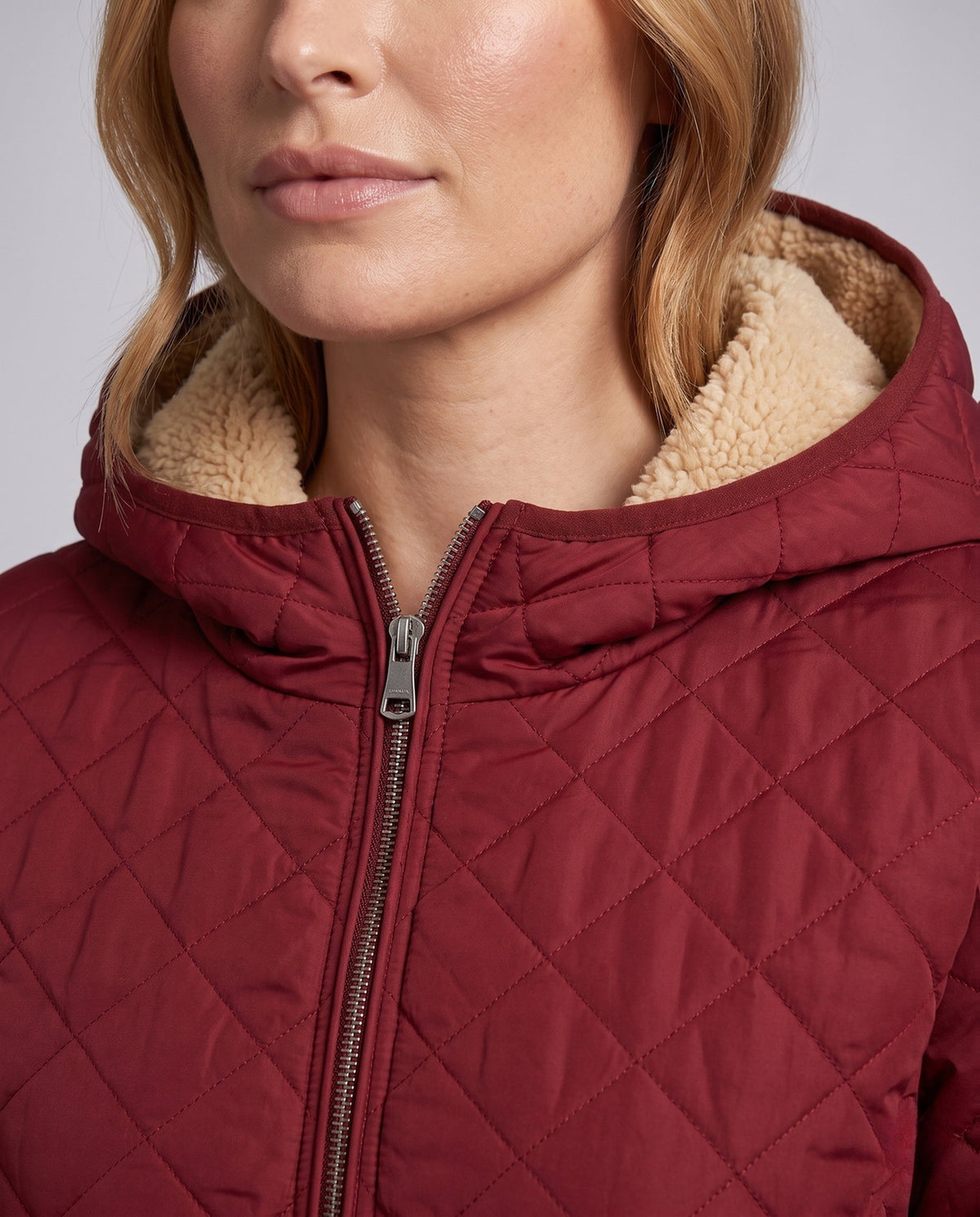 Women's Diamond Quilted Winter Jacket