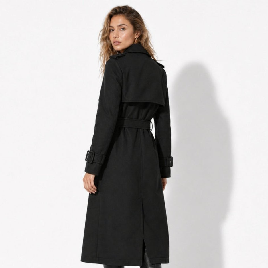 Women's Double Breasted Trench Coat