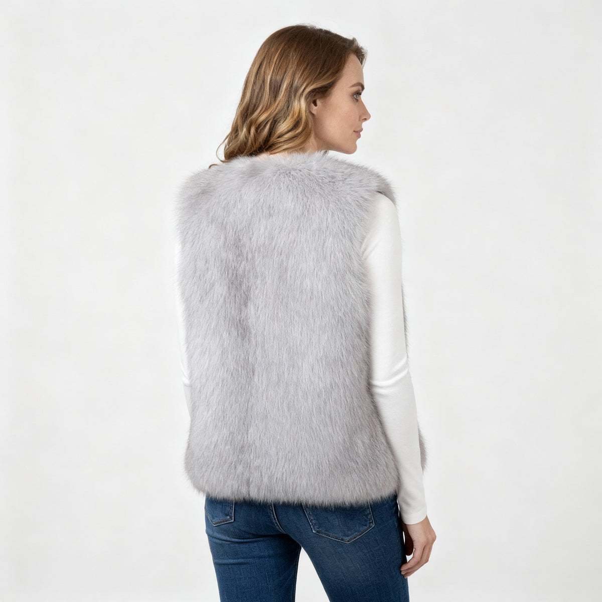 Women's Faux Fur Vest