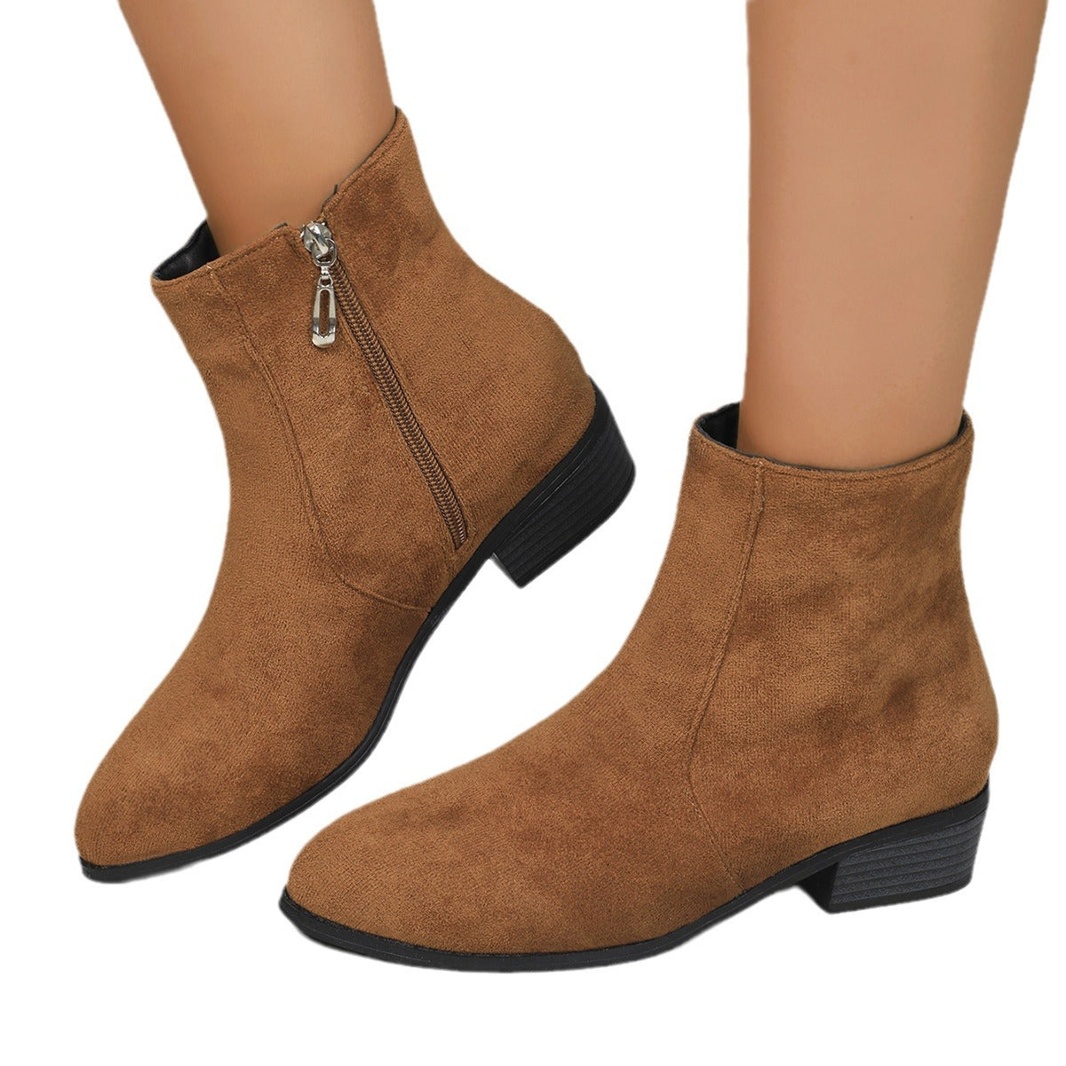 Women's Faux Suede Ankle Boots