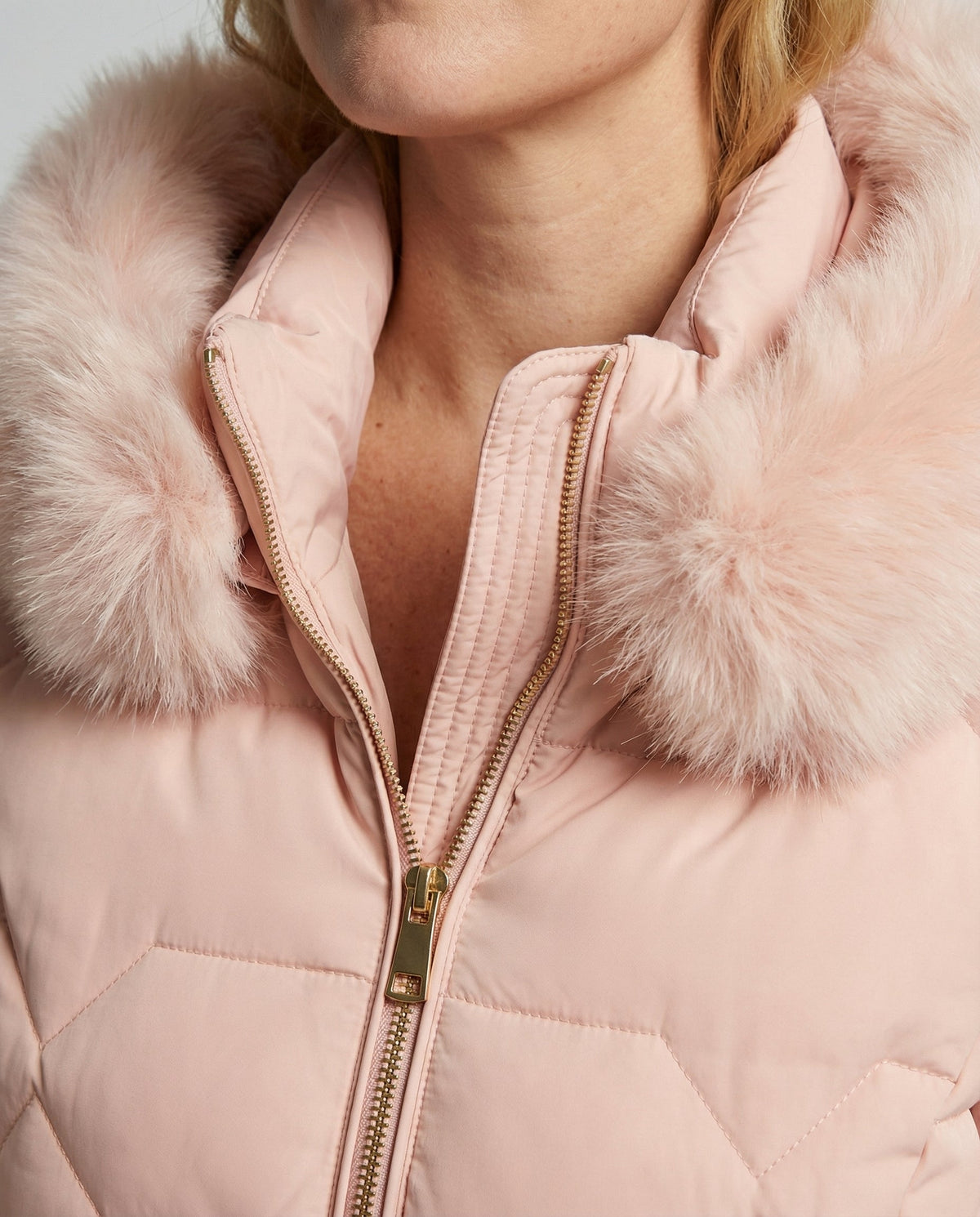 Women's Fitted Puffer Winter Jacket