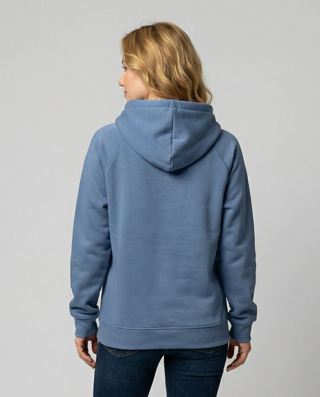 Women's Heart Print Hoodie